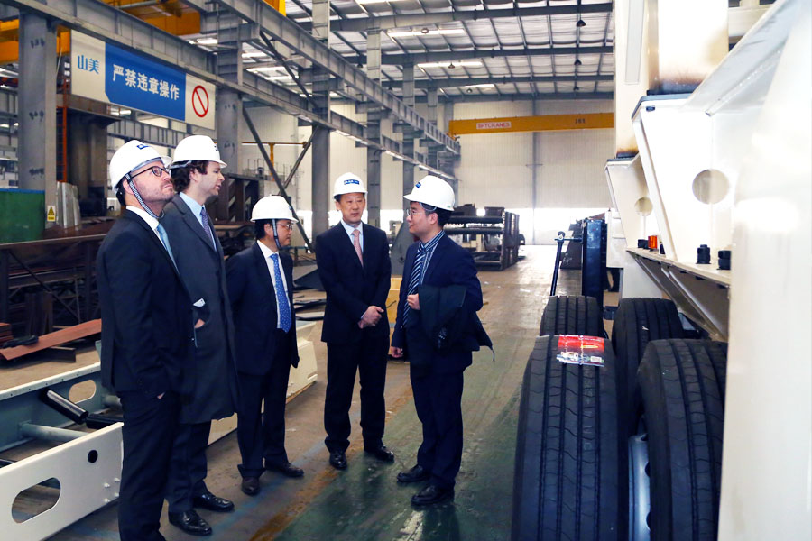 信心滿滿|德國SK集團(tuán)新任董事長蒞臨山美股份參加合資公司年度董事會(huì)