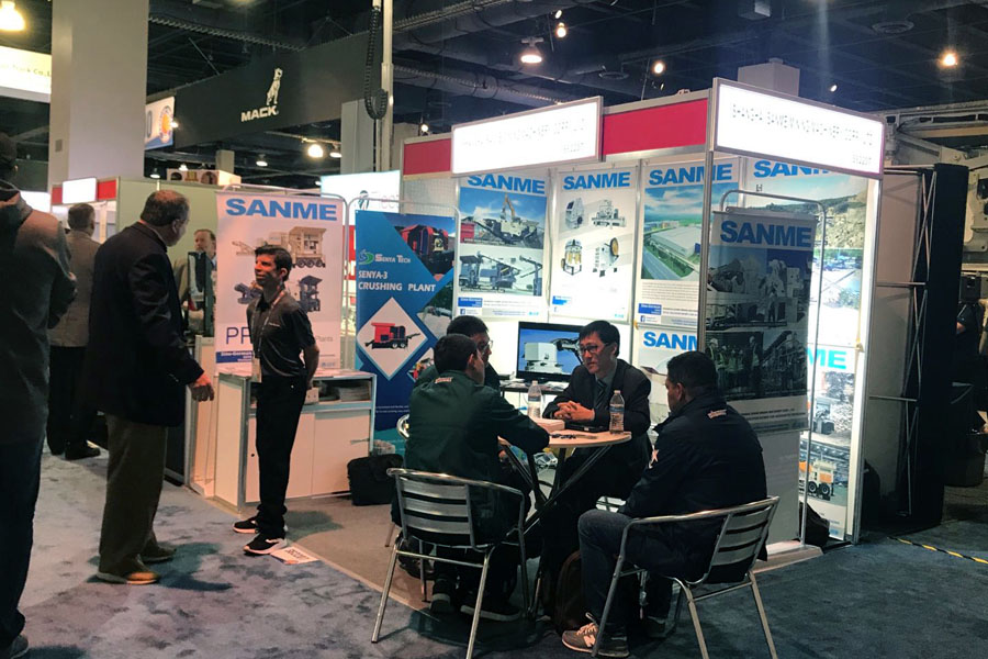 疫情擋不住走出去的腳步，山美股份亮相美國工程機械博覽會(CONEXPO-CON/AGG)向世界展示產品及服務