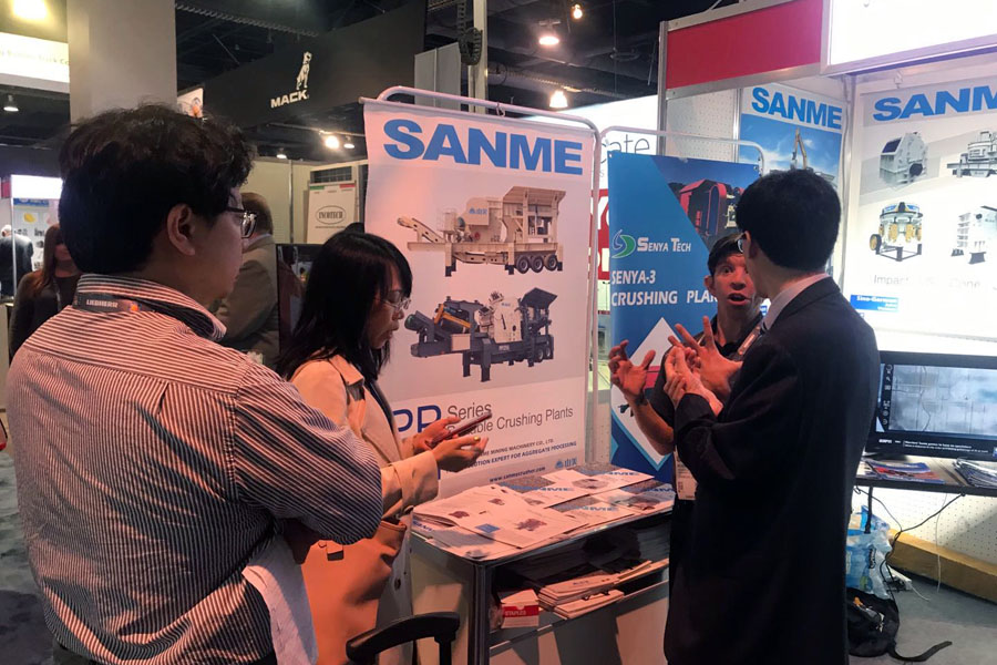 疫情擋不住走出去的腳步，山美股份亮相美國工程機械博覽會(CONEXPO-CON/AGG)向世界展示產品及服務