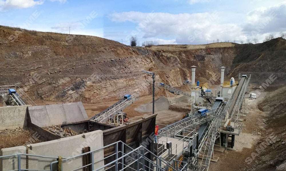 疫情擋不住中國產(chǎn)品走向歐洲 山美股份提供成套設(shè)備的骨料生產(chǎn)線調(diào)試投產(chǎn)，產(chǎn)量超預(yù)期！