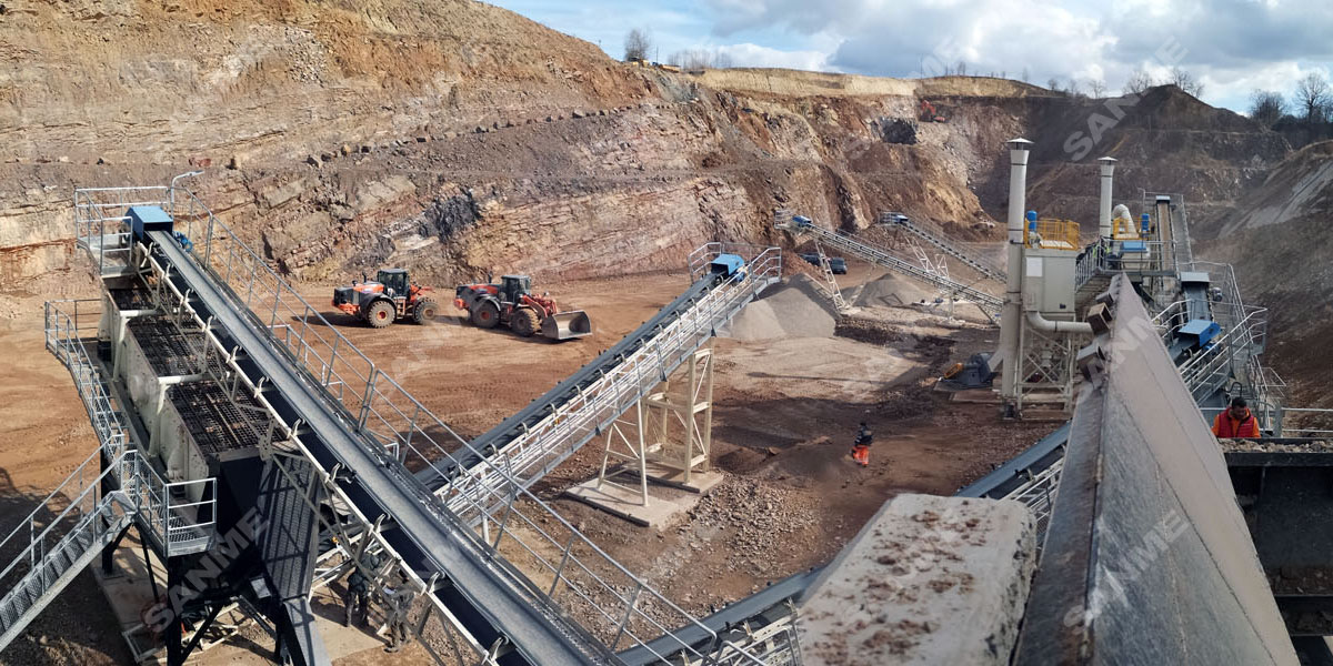 疫情擋不住中國產(chǎn)品走向歐洲 山美股份提供成套設(shè)備的骨料生產(chǎn)線調(diào)試投產(chǎn)，產(chǎn)量超預(yù)期！