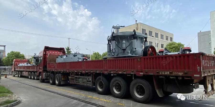 發(fā)貨季｜山美股份高性能破碎篩分裝備發(fā)往江西，助力當(dāng)?shù)鼗?xiàng)目建設(shè)及建筑固廢資源化