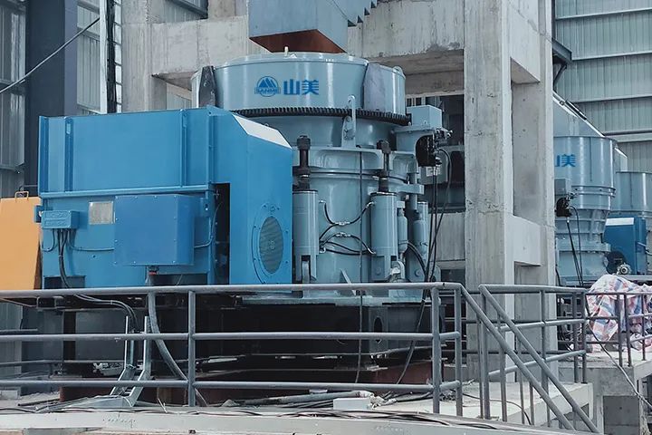 SMS系列多缸液壓圓錐破碎機(jī)，精品骨料生產(chǎn)線的理想選擇