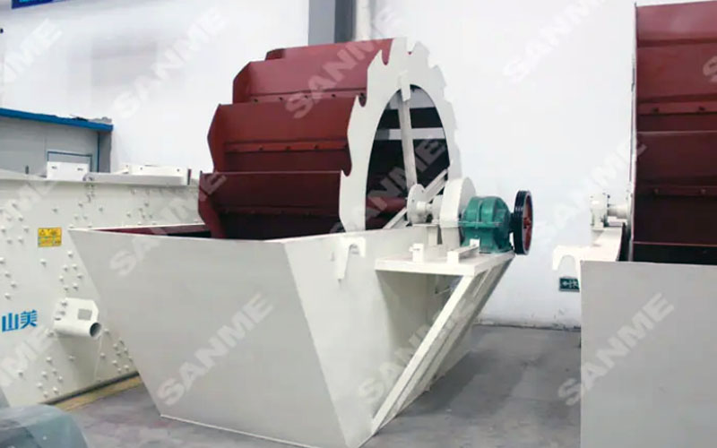 高效輪式洗砂機，洗凈度高，產(chǎn)量大！