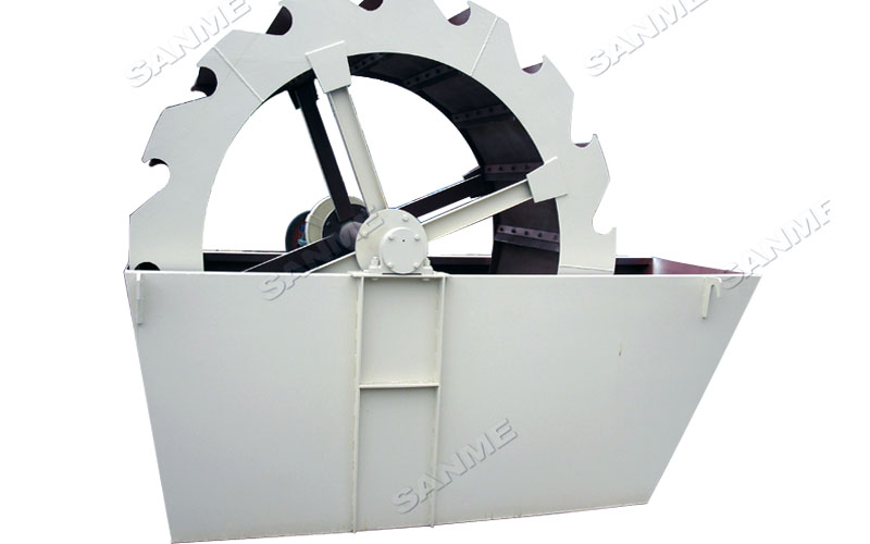 高效輪式洗砂機，洗凈度高，產(chǎn)量大！