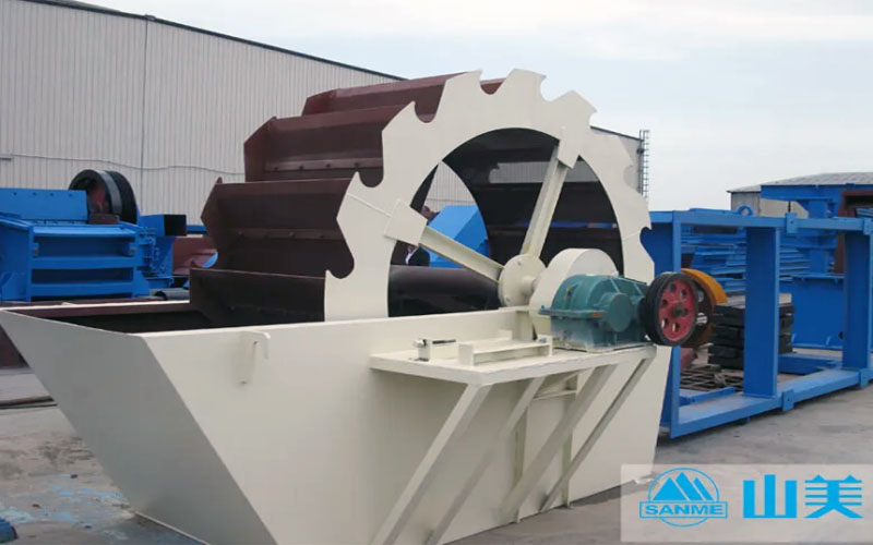 高效輪式洗砂機，洗凈度高，產(chǎn)量大！