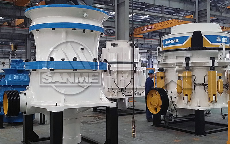 山美年產(chǎn)1000萬噸大型高性能液壓圓錐破碎機輔助骨料生產(chǎn)線??！