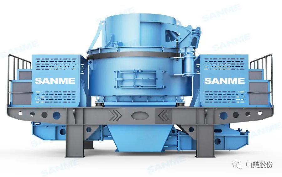 砂石協(xié)會(huì)報(bào)道！上海山美大進(jìn)料、大產(chǎn)量立式?jīng)_擊破碎機(jī)（制砂機(jī)）成功用于東方希望骨料生產(chǎn)線升級(jí)改造項(xiàng)目！