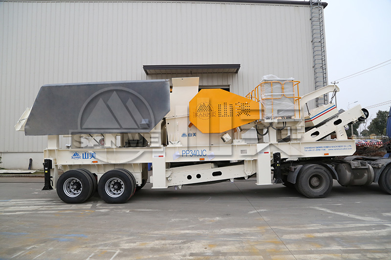 為什么說顎式移動破碎機，破碎大理石，碎料效果更好