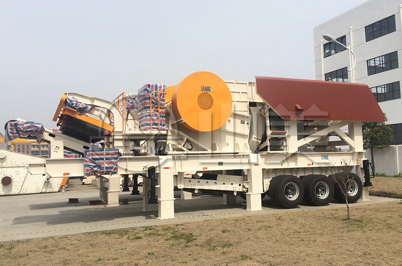 為什么說顎式移動破碎機，破碎大理石，碎料效果更好