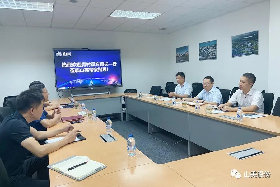 上海市奉賢區(qū)青村鎮(zhèn)黨委副書(shū)記、鎮(zhèn)長(zhǎng)方偉一行蒞臨上海山美股份考察調(diào)研
