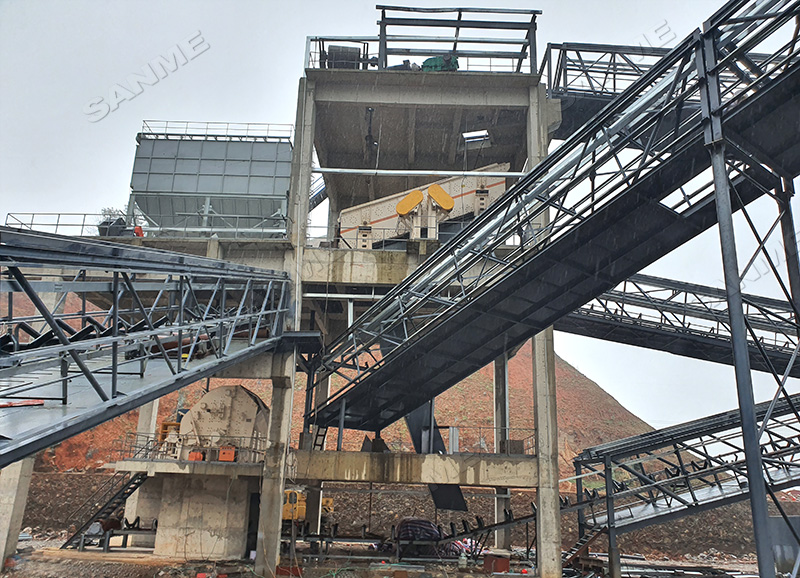 砂石骨料的生產(chǎn)線系統(tǒng)構(gòu)成有哪些？