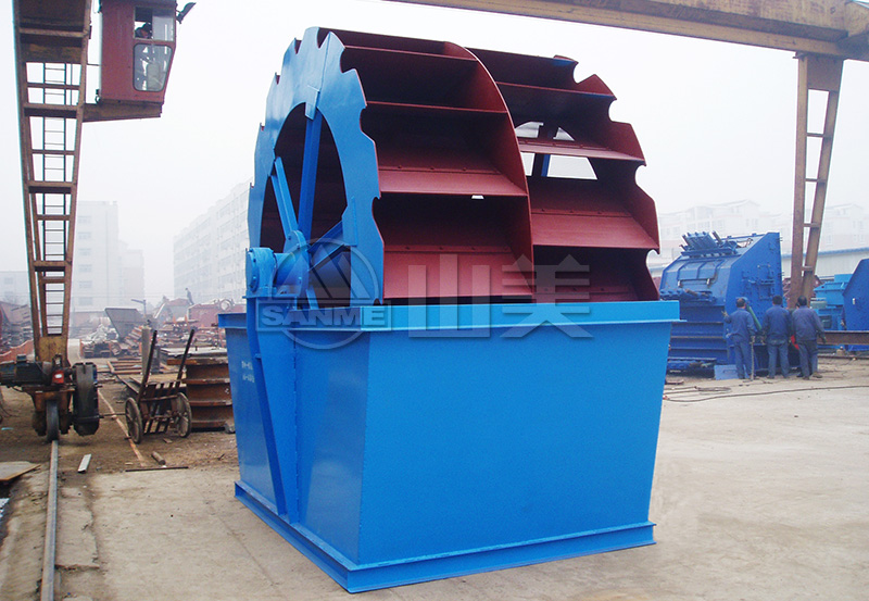 輪式洗砂機在大型骨料生產(chǎn)線中的作用有哪些？