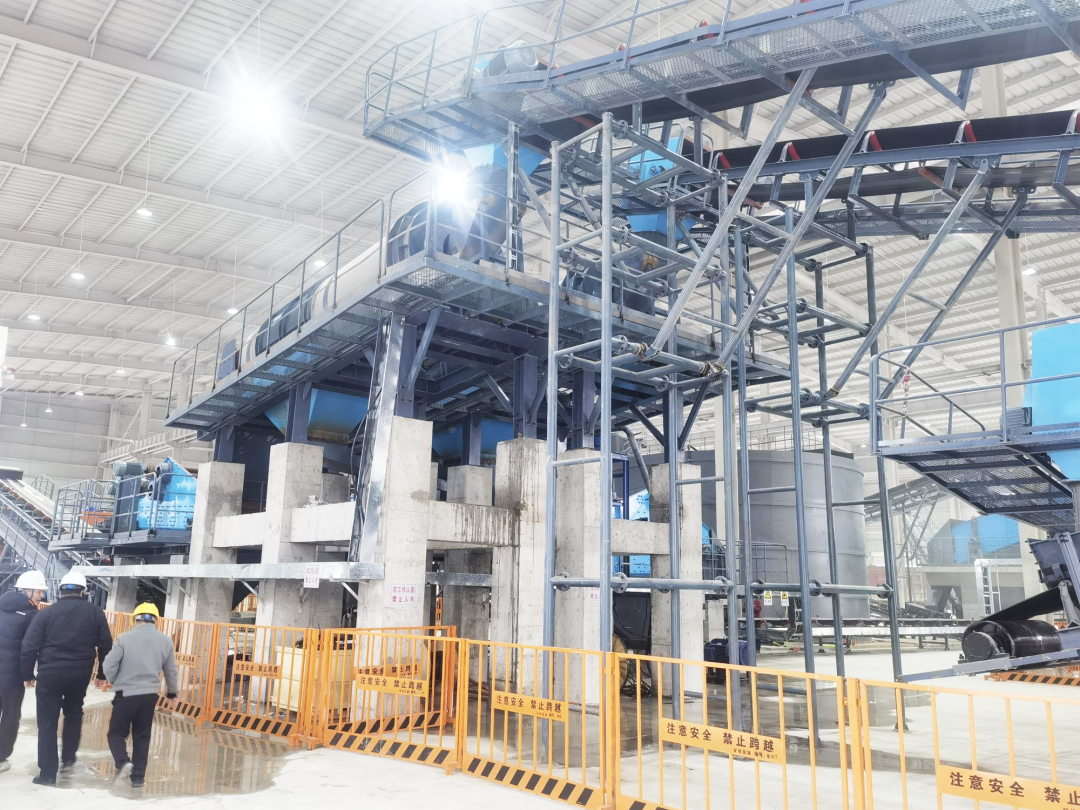 正式投產(chǎn)！上海山美股份助力打造礦山廢渣固廢綜合處理精品工程