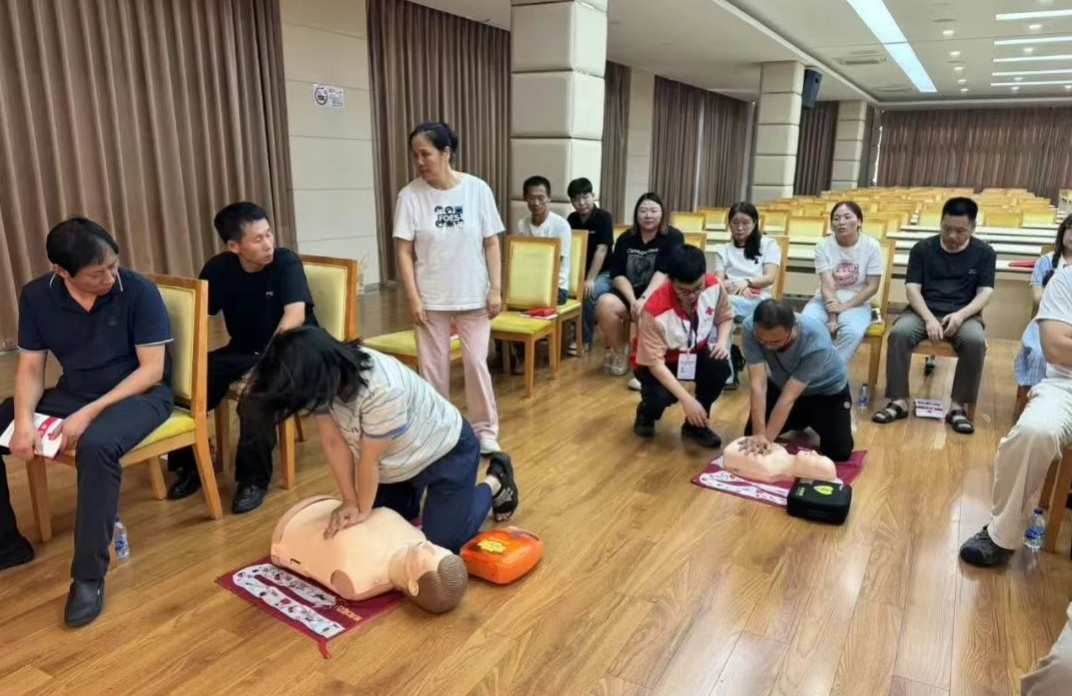 上海紅十字會走進(jìn)上海山美股份開展應(yīng)急救護(hù)培訓(xùn) 為安全保駕護(hù)航